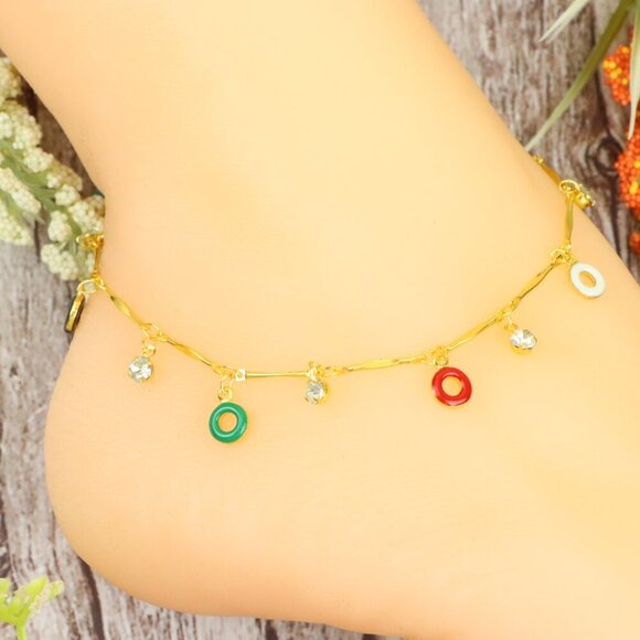 "Dainty Anklet for Women – Elegant Everyday Jewelry & Perfect Gift | MLCRC1310 - Picture 3 of 10